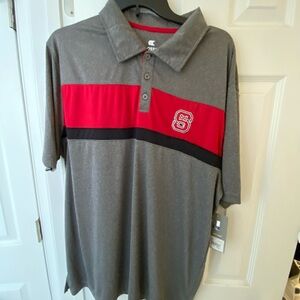 Colosseum Men’s XL NC State 100% Polyester Short Sleeve Shirt